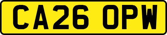 CA26OPW