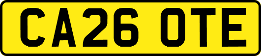 CA26OTE