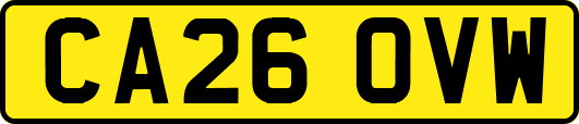 CA26OVW