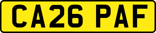 CA26PAF