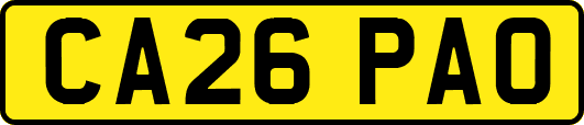 CA26PAO