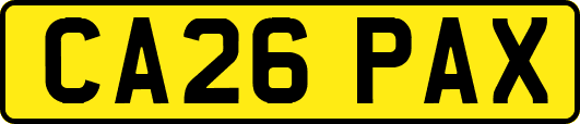 CA26PAX