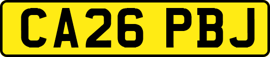 CA26PBJ