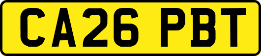 CA26PBT