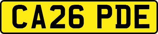 CA26PDE