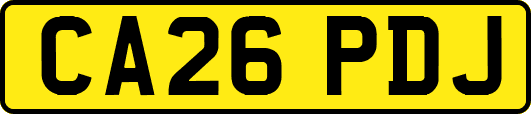 CA26PDJ