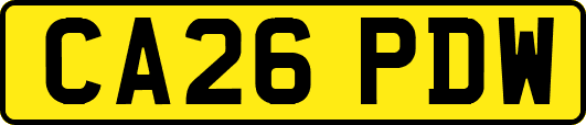 CA26PDW