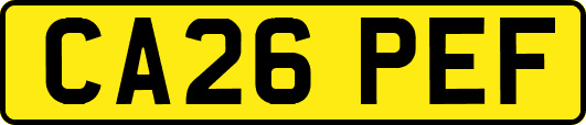 CA26PEF