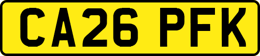 CA26PFK