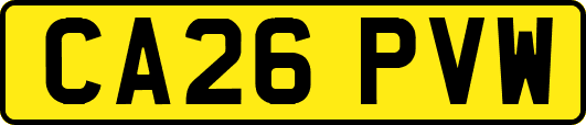 CA26PVW