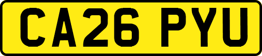 CA26PYU
