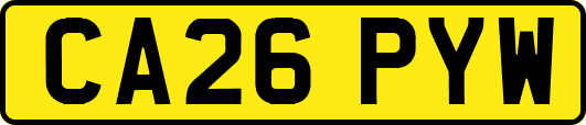 CA26PYW