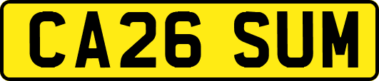 CA26SUM
