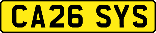 CA26SYS