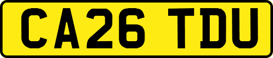 CA26TDU