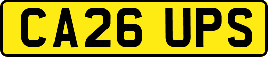 CA26UPS