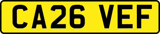 CA26VEF