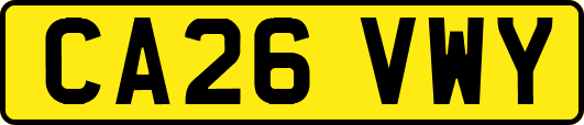CA26VWY
