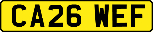 CA26WEF