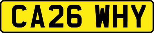 CA26WHY