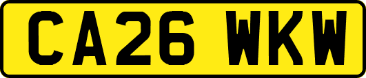CA26WKW