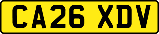 CA26XDV