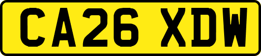 CA26XDW