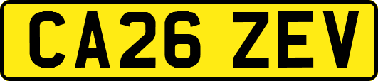 CA26ZEV
