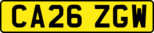 CA26ZGW