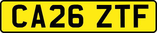 CA26ZTF