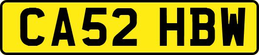 CA52HBW