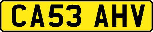 CA53AHV