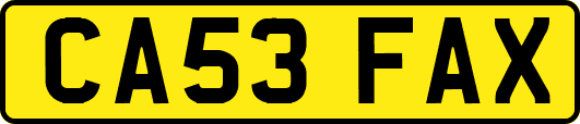 CA53FAX