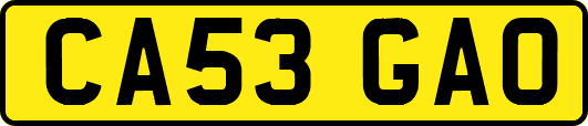 CA53GAO