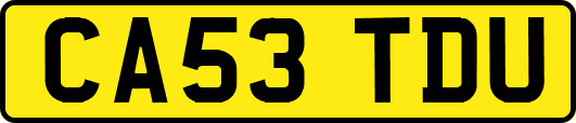 CA53TDU