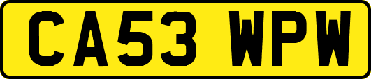 CA53WPW