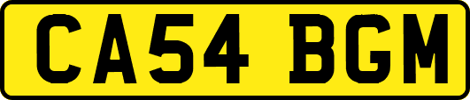 CA54BGM
