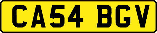 CA54BGV