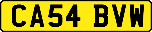 CA54BVW