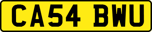 CA54BWU
