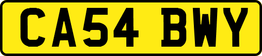 CA54BWY