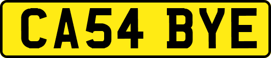 CA54BYE