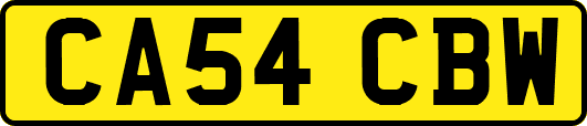 CA54CBW