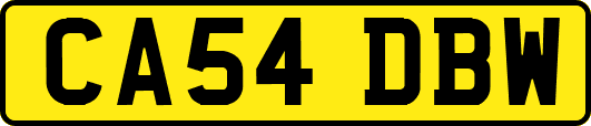 CA54DBW