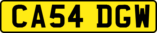 CA54DGW