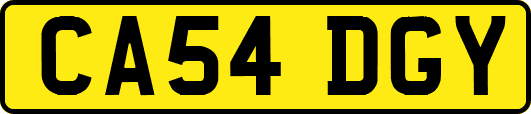 CA54DGY