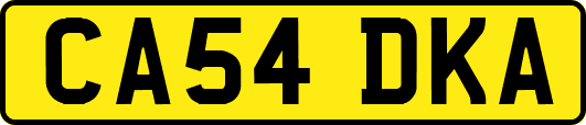 CA54DKA