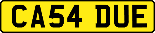 CA54DUE