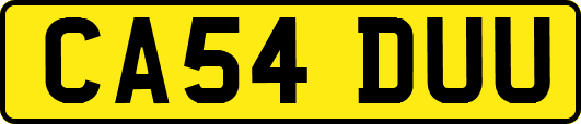 CA54DUU