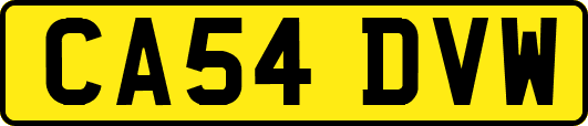 CA54DVW